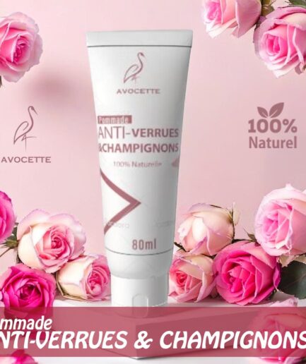 Pommade Anti-Verrues & Champignons  100% naturelle (80ml)