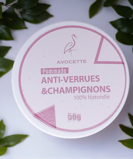 Pommade Anti-Verrues & Champignons 100% naturelle