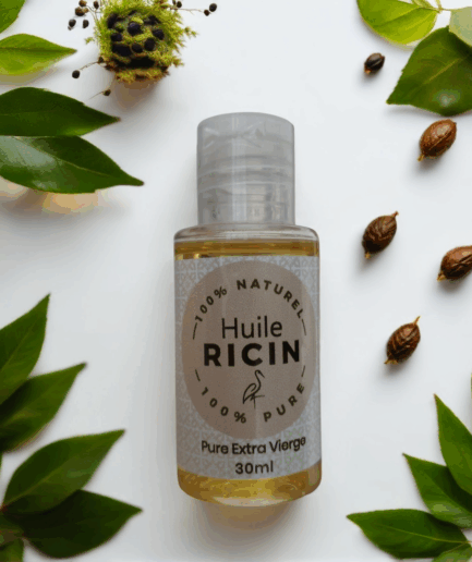 Huile Végétale de Ricin Tunisien pure extra vierge ( 30 ml )