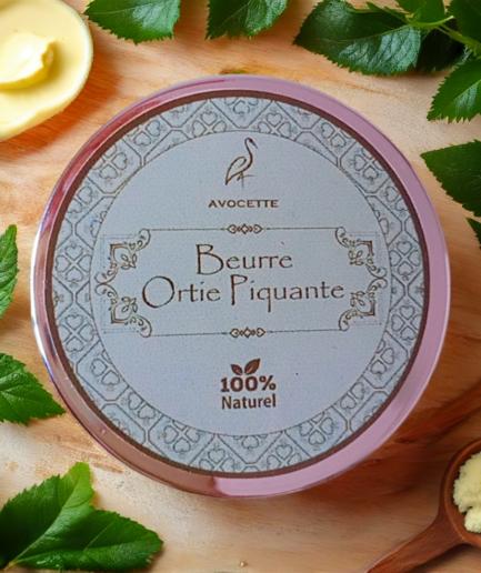 Beurre d’Ortie Piquante 100% Pur, Brut & Naturel (50ml)