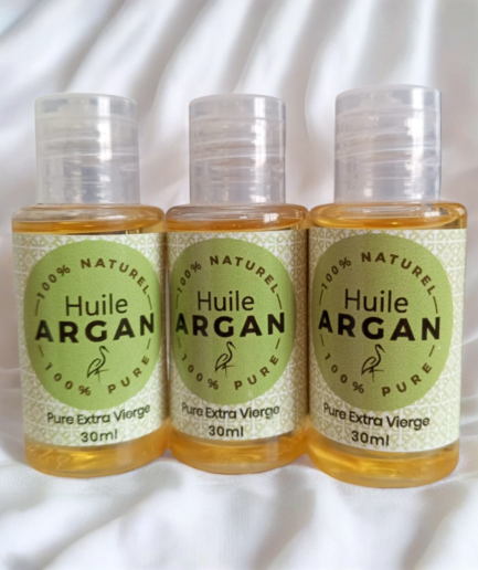 Pack Trio Huile d’Argan Brute Extra Vierge ( 30 ml )
